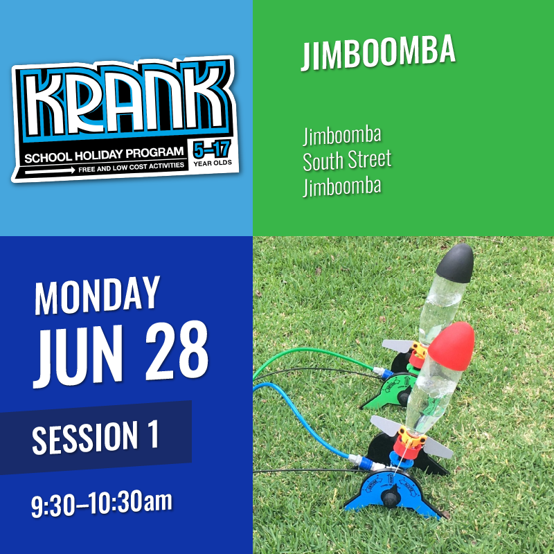 KRANK school holiday workshop Jimboomba Session 1