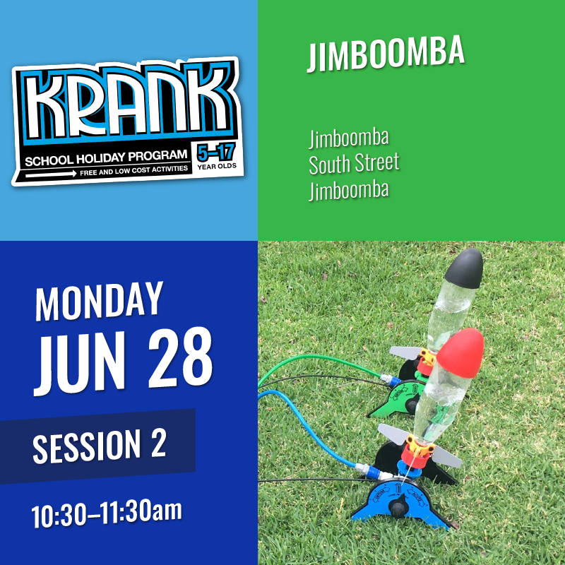 KRANK school holiday workshop Jimboomba Session 2